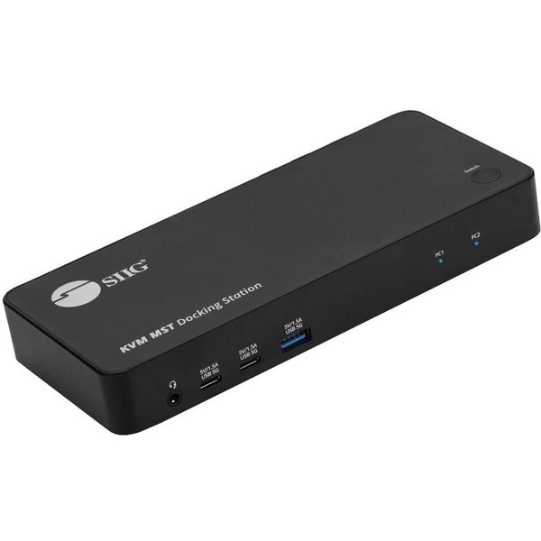 s-l600__41470.1772479175-1.jpg CEDK0111S1 | SIIG | Dual Host USB-C KVM MST Docking Station - Image 1