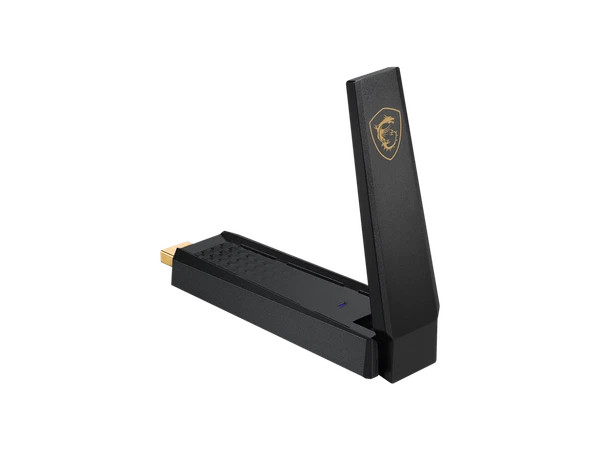 s-l600__43988.1772478236-1.jpg AXE5400 | MSI | WiFi 6Tri-Band USB AdapterWLAN up to 5400 Mbps 6Ghz 5GHz 2.4GH - Image 1