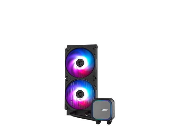 s-l600__44547.1772478448-1.jpg CLA13240 | MSI | Black RGB Liquid Cooling Intel Socket LGA 1700 1851 - Image 1