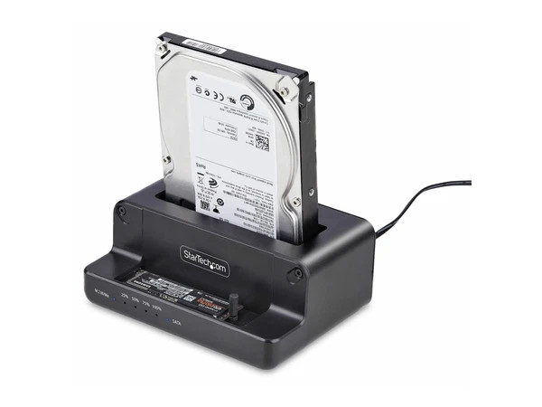 s-l600__45292.1772479196-1.jpg N2-M2-SSD-DUPLICATOR | StarTech | M.2 NVMe to 2.5/3.5" SATA Drive Duplicator Dual Bay Standalone - Image 1