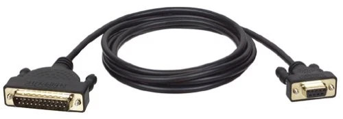 s-l600__49418.1772479408.jpg P404-006 | Tripp Lite | At/serial Db-9 Female 1 X Db-25 Male 6ft Modem Cable - Image 1