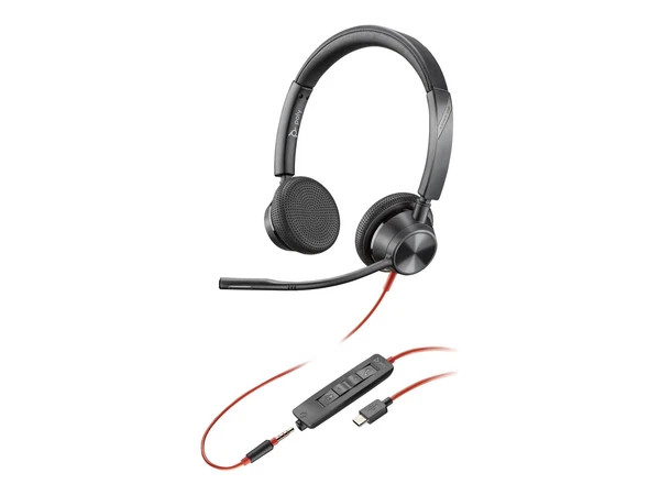 s-l600__51555.1772477988.jpg 8M3V4AA#ABA | Plantronics | Poly Blackwire 3325 USB-C Headset TAA - Image 1