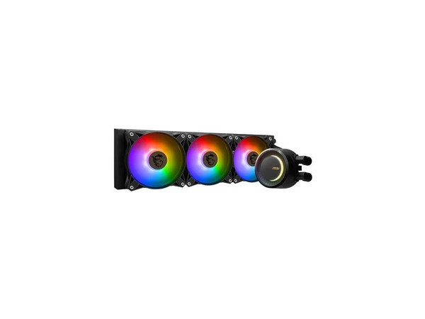 s-l600__59884.1772478451-1.jpg E360 | MSI | MAG CoreLiquid BlackAIO ARGB CPU Liquid CoolerRotating Cap Design - Image 1