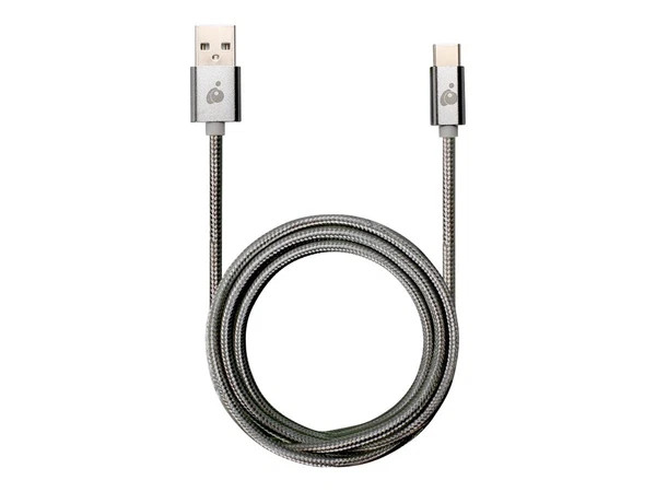 s-l600__64348.1772479332.jpg G2LU3CAM02-GY | Iogear | Charge & Sync Pro USB-C to USB-A Cable - Image 1