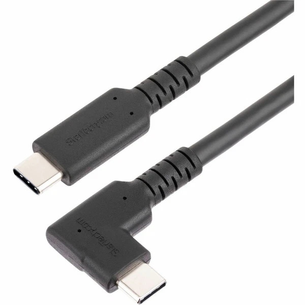 s-l600__68429.1772479317.jpg RUSB31CC50CMBR | StarTech | 1.6ft Rugged Right Angle USB-C Cable - Image 1