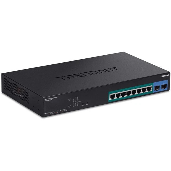 s-l600__72041.1772478608.jpg TPE1021WS | TRENDnet | 10-Port Gigabit Web Smart PoE+ Switch - Image 1