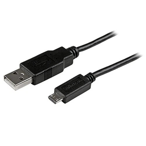 s-l600__73314.1772479400.jpg USBAUB3BK | StarTech | 3ft Mobile Charge Sync USB To Slim Micro USB Cable - Image 1