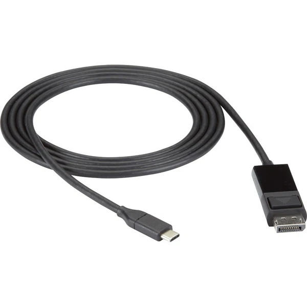 s-l600__77719.1772479310-1.jpg VAUSBC31DP12006 | Black Box | USB-C to DisplayPort Adapter Cable - Image 1