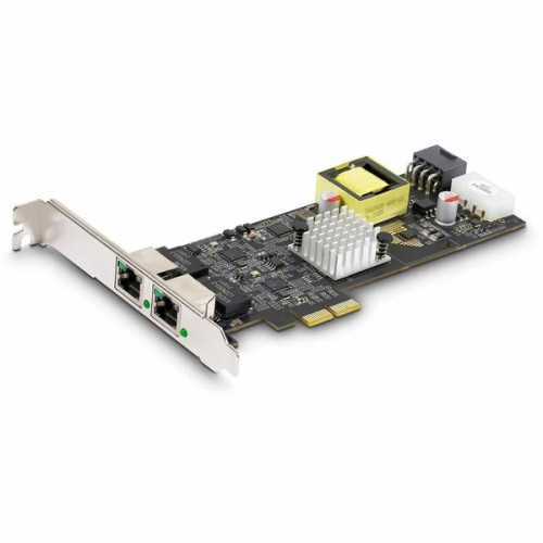 s-l600__85051.1772478782.jpg PR22GIPNETWORKCARD | StarTech | 2-Port 2.5Gbps NBASE-T PoE Network Card -NETWORK-Card - Image 1