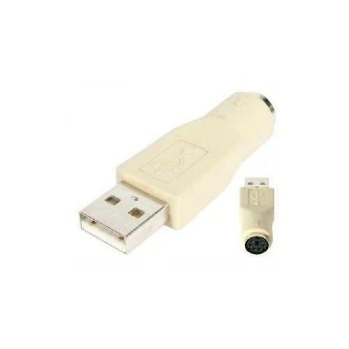 s-l600__97674.1772479375.jpg GC46MFKEY | StarTech | Keyboard Adapter 6 pin PS/2 F 4 pin USB Type A - Image 1