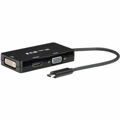 s-l800__49508.1772479449.jpg U444-06NHDV4K6B | Eaton | USB-C M/3xF 4K 60 Hz HDMI DVI VG Multiport Adapter - Image 1