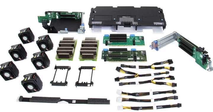 s-l960__57744__22093.1751474702-1.jpg 0KX4P9 | Dell | 490-BEIX GPU Enablement Kit For PowerEdge R740 R740XD Rack Servers - Image 1