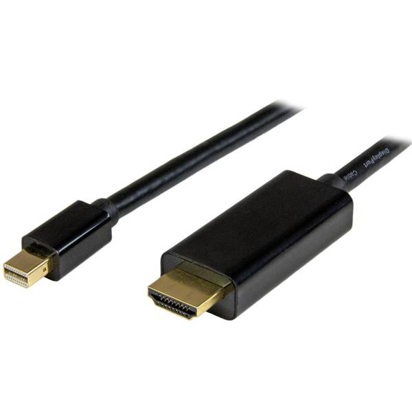 sSW_8Kph80GNVhTQTAZjqw.c-r__47862.1708125530-1.jpg MDP2HDMM1MB | StarTech.com | video cable adapter 39.4" (1 m) DisplayPort HDMI Type A (Standard) Black - Image 1