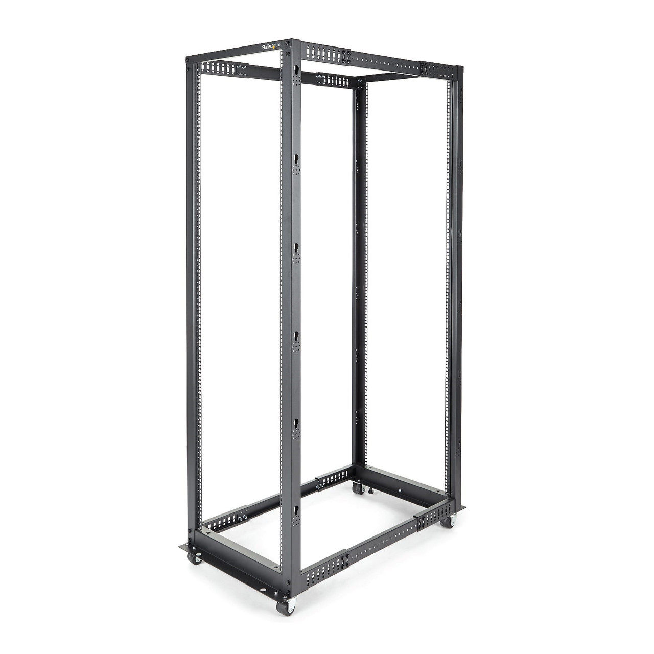 sYqmt8aJ20GcrSCNhoE6CQ.c-r__06421.1708124769-1.jpg 4POSTRACK42 | StarTech.com | rack cabinet 42U Freestanding rack Black - Image 1