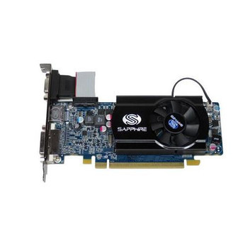 sapphirevidcard__85559.1536654046__80639.1696349586.jpg 299-2E164-200SA | Sapphire | Radeon HD 5450 1GB DDR3 PCI-Express Low Profile Video Graphics Card - Image 1