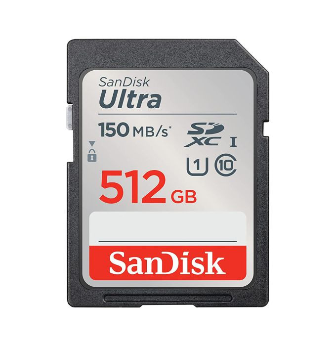 sdsdunc-512g-o_o1iuwlkwd8tudgdb__79520.1706034423.jpg SDSDUNC-512G | SanDisk | 512GB Ultra Class 10 SDHC UHS-I Flash Memory Card - Image 1