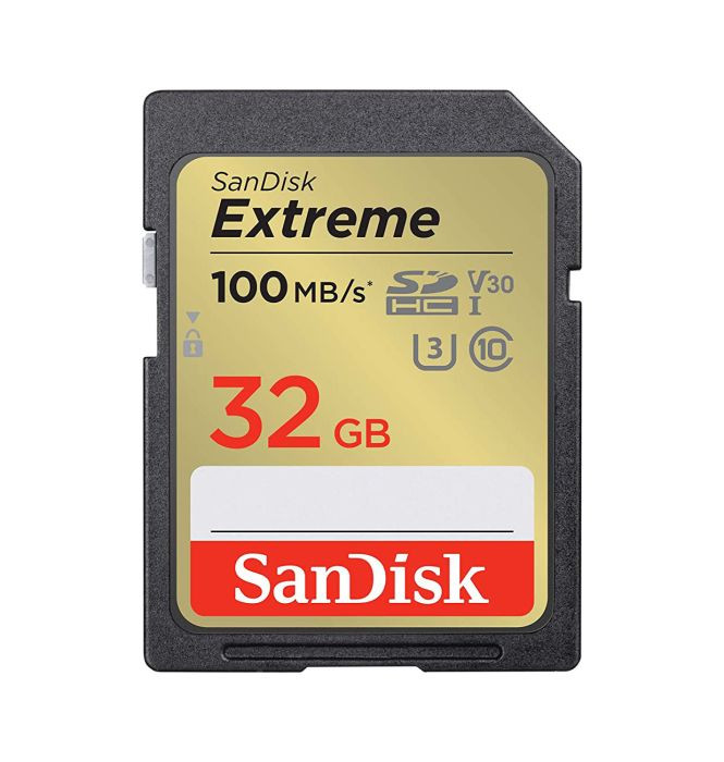 sdsdxvt-032g-o_ldvosqfcpcvltcik__47112.1706034449.jpg SDSDXVT-032G | SanDisk | 32GB Extreme UHS-I SD Memory Card - Image 1