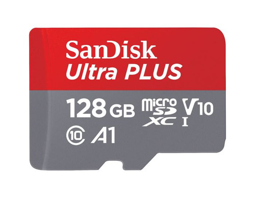 sdsqusc-128g-o_rzrencavqkkmfomv__69017.1706034526.jpg SDSQUSC-128G | SanDisk | 128GB Ultra PLUS microSDXC UHS-I Memory Card - Image 1