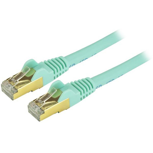 tJ_IlGXIVE6PlunB2tfRfQ.c-r__44182.1708124891.jpg C6ASPAT5AQ | StarTech.com | networking cable Turquoise 59.1" (1.5 m) Cat6a - Image 1