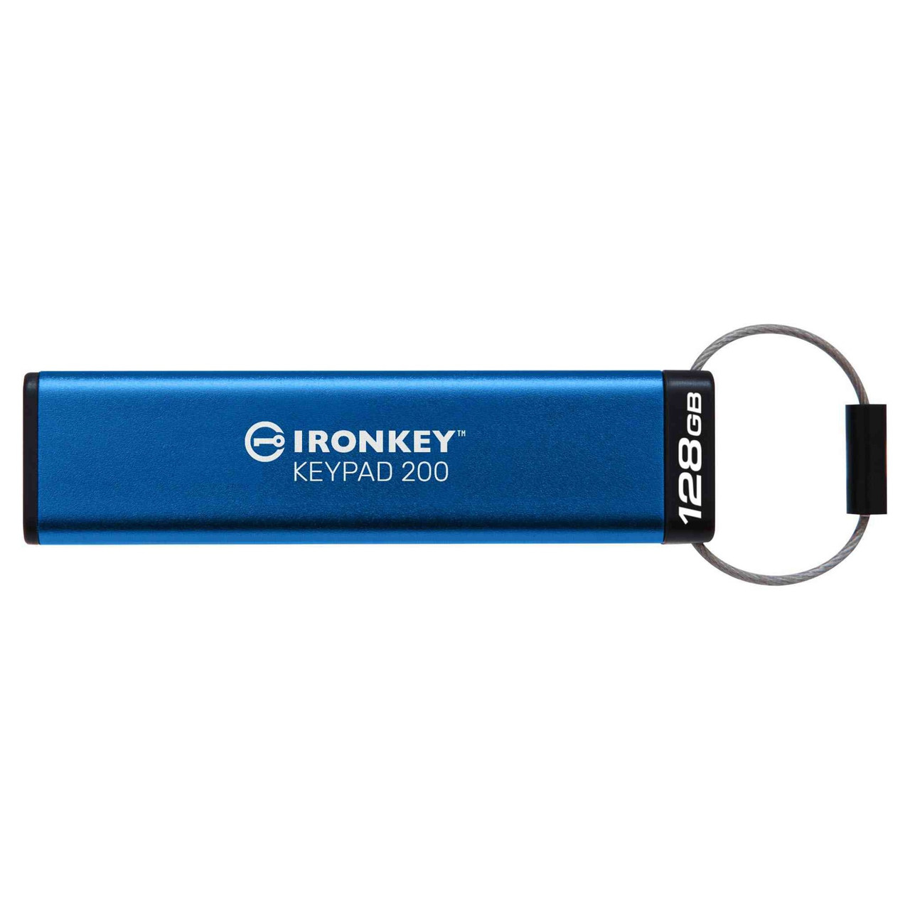 tK51BbEUiU2fiMR09Rarfg.c-r__21561.1708121489.jpg IKKP200/128GB | Kingston Technology | IronKey Keypad 200 USB flash drive 128 GB USB Type-A 3.2 Gen 1 (3.1 Gen 1) Blue - Image 1