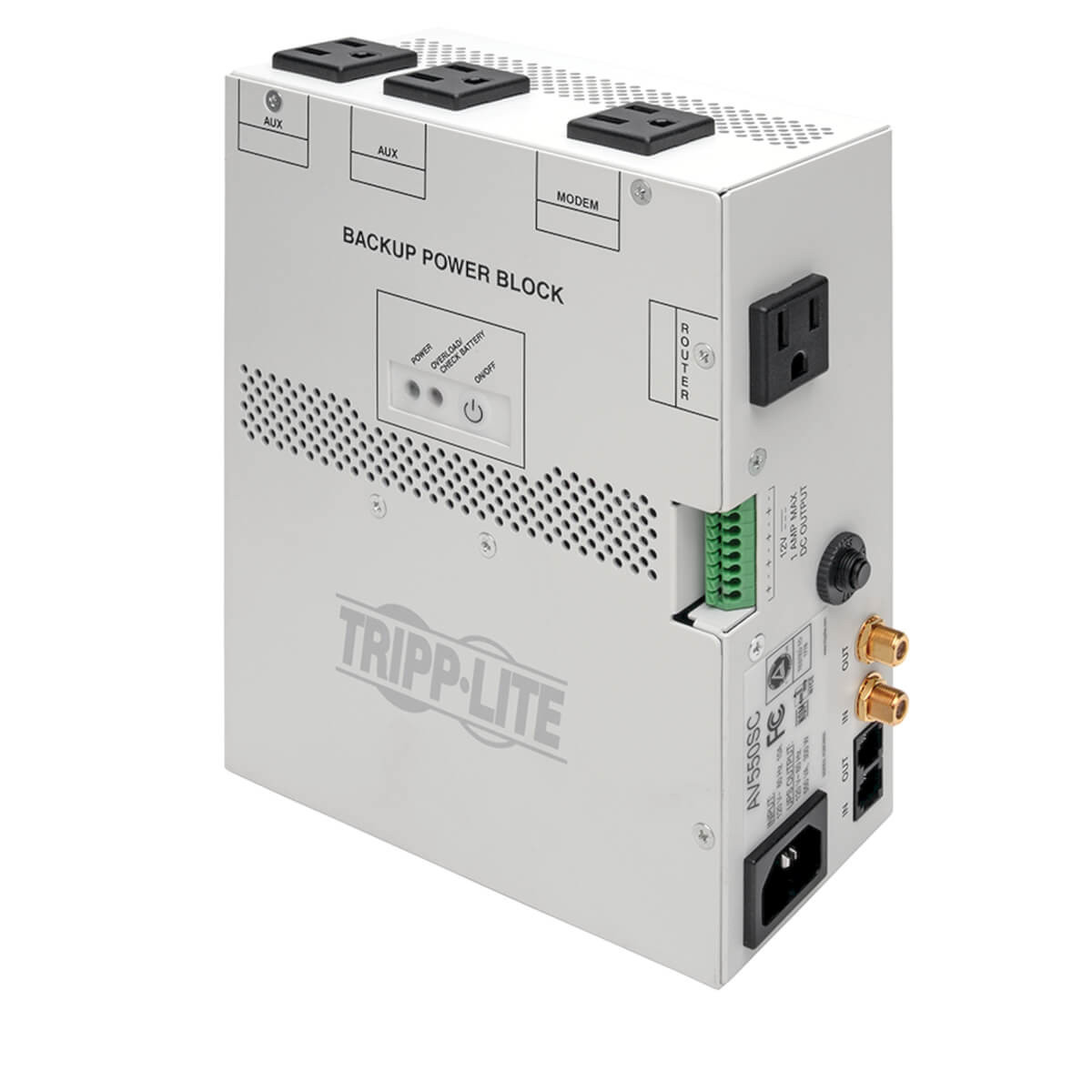 tVMholLa9Eqe3kD0yA3nJw.c-r__26000.1708127965.jpg AV550SC | Tripp Lite | uninterruptible power supply (UPS) 0.55 kVA 300 W - Image 1
