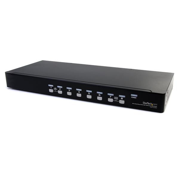 uCUvJ76Qu0uDYRP5lxuWnQ.c-r__98964.1708126188.jpg SV831DUSBAU | StarTech.com | KVM switch Rack mounting Black - Image 1