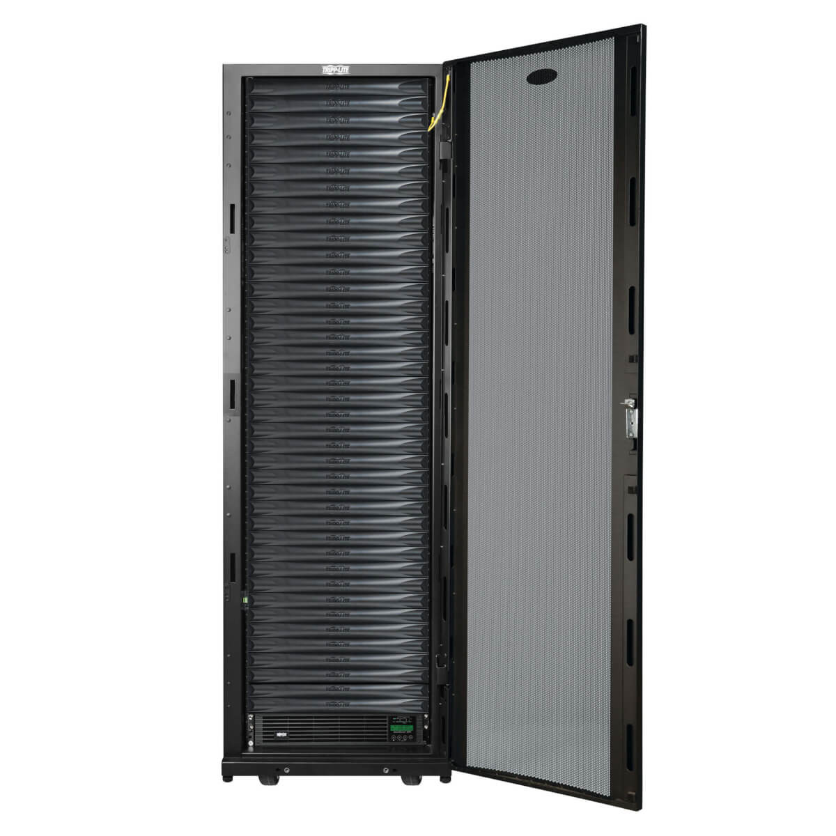 w1e9Fi_XuEKIyWSLyLjYeQ.c-r__71578.1708128239-1.jpg MDA1F40UPX00000 | Tripp Lite | rack cabinet 42U Freestanding rack Black - Image 1