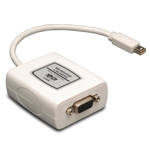 wztIKyxVpEqi2hvjvtoz4A.c-r__74008.1708129357.jpg P137-06N-VGA | Tripp Lite | video cable adapter Mini DisplayPort VGA (D-Sub) + 3.5mm White - Image 1
