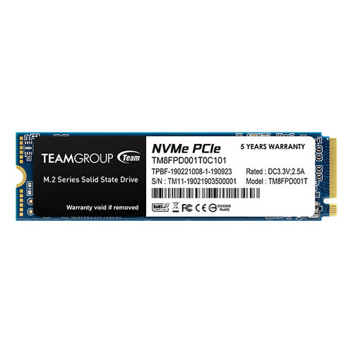 xiwN4vHqfkm65RYxahfaHA.c-r__10503.1708127408.jpg TM8FPD001T0C101 | Team Group | MP33 PRO M.2 1000 GB PCI Express 3.0 3D NAND NVMe - Image 1