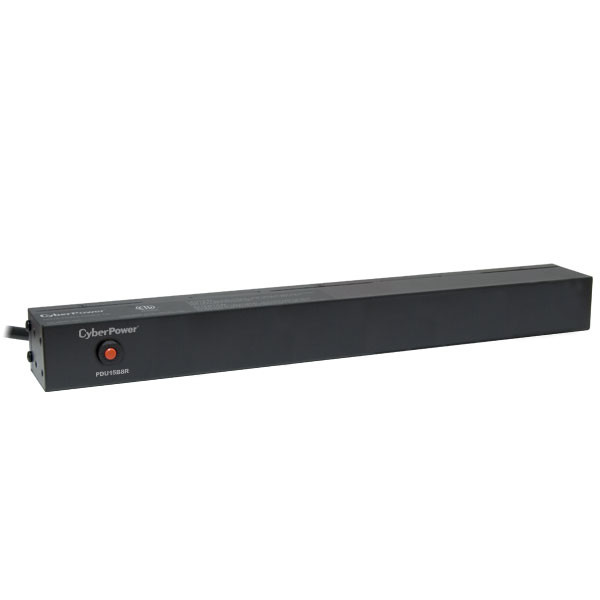 yVTMyBTAAkeYC3nKVQv6rQ.c-r__71785.1708117965.jpg PDU15B8R | Cyberpower | power distribution unit (PDU) 8 AC outlet(s) 1U Black - Image 1