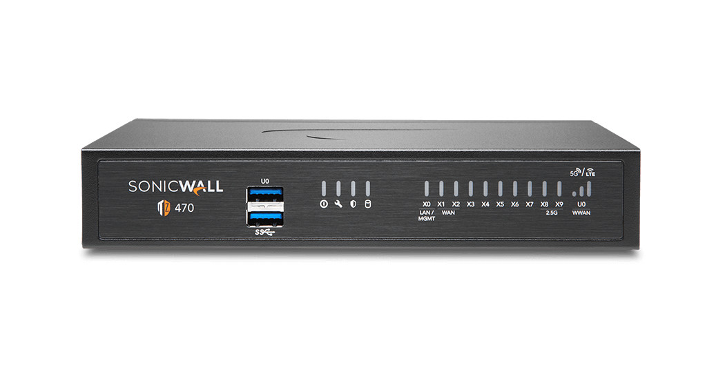 z4xTBGRN3E657lvZSs1Wmg.c-r__60811.1708124632-1.jpg 02-SSC-7257 | SonicWall | TZ470 hardware firewall 3500 Mbit/s - Image 1