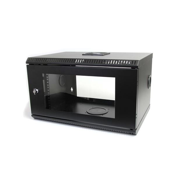 zPiYs5ScL0u7XFyFRh5RBw.c-r__78013.1708125985-1.jpg RK619WALL | StarTech.com | rack cabinet 6U Wall mounted rack Black - Image 1